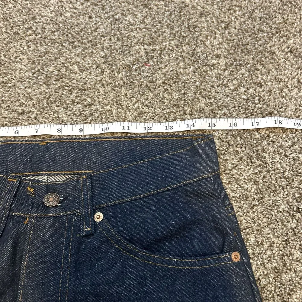 Vintage Levi's Saddleman 20517 0217 30x36 Men Boot Cut Jeans 517 Orange Tab NWT